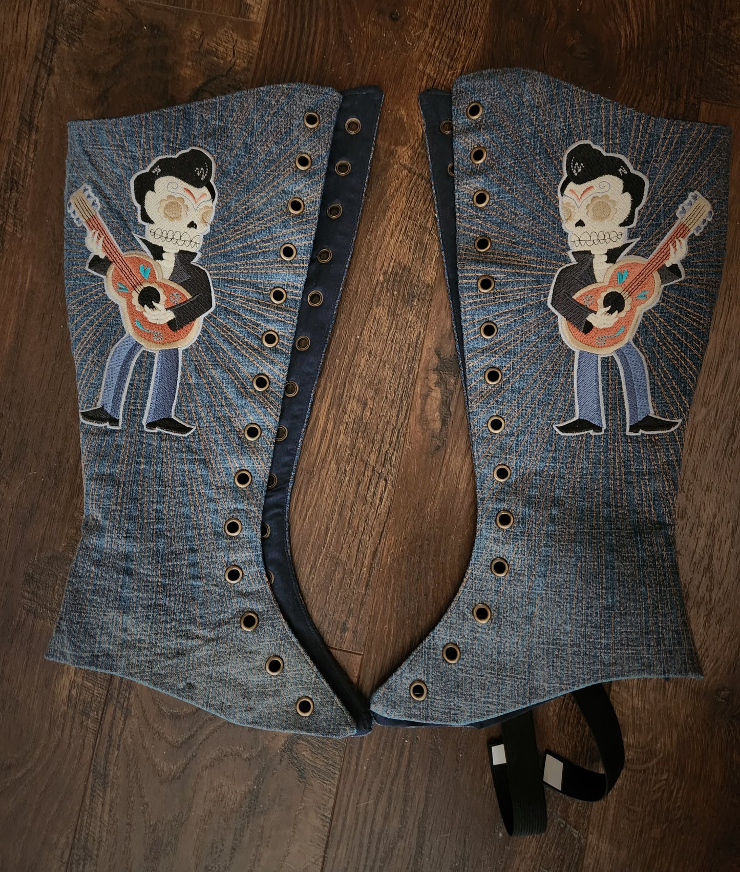 Rockabilly Spats for heels