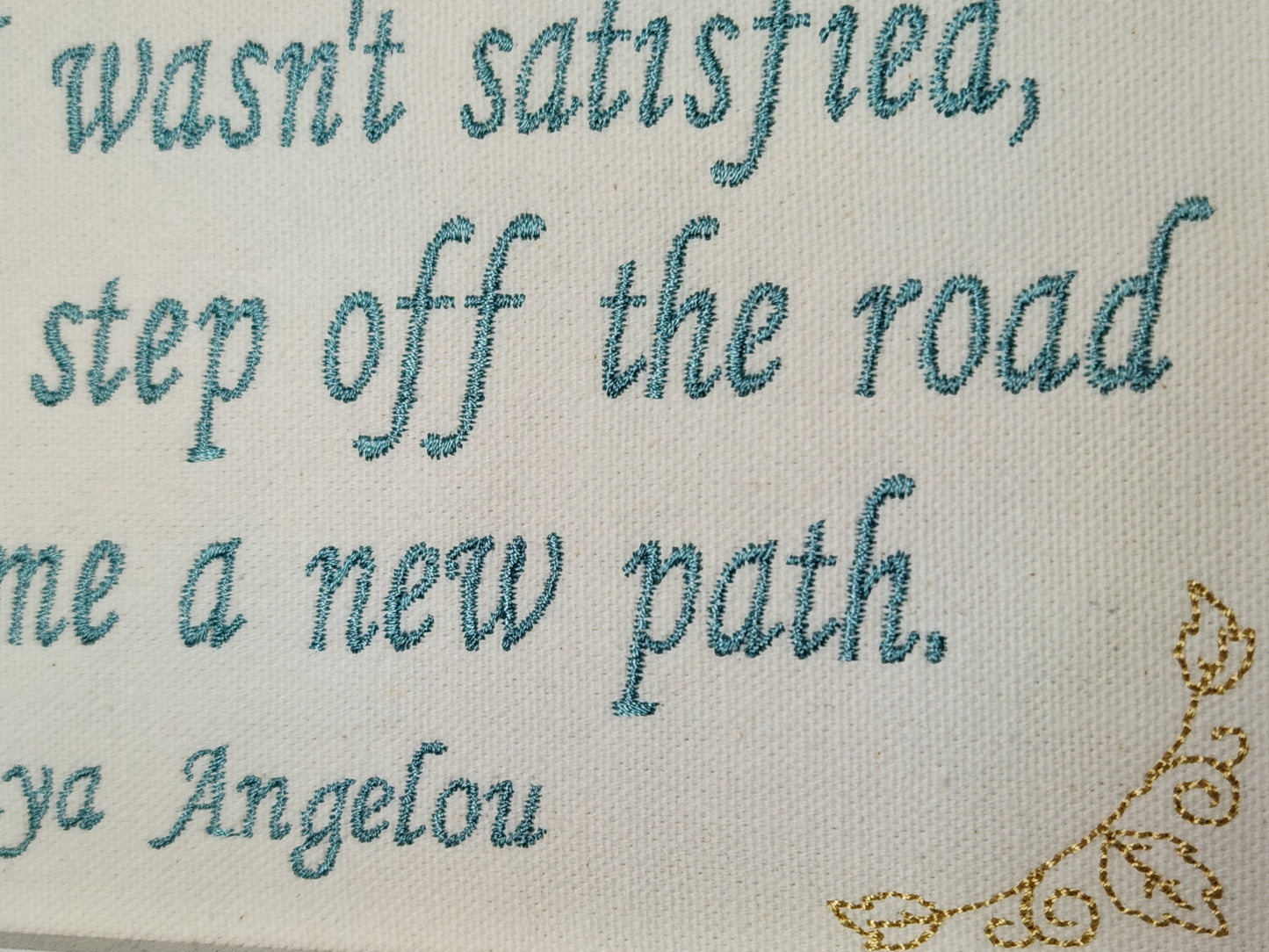 Maya Angelou Sign