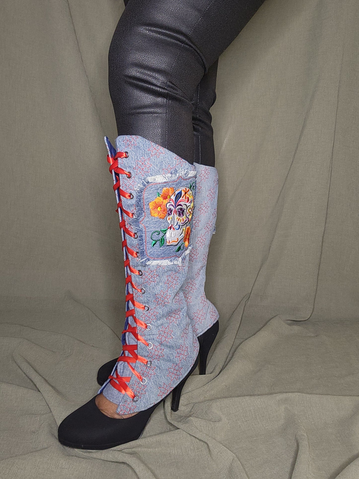 Calavera Spats for heels